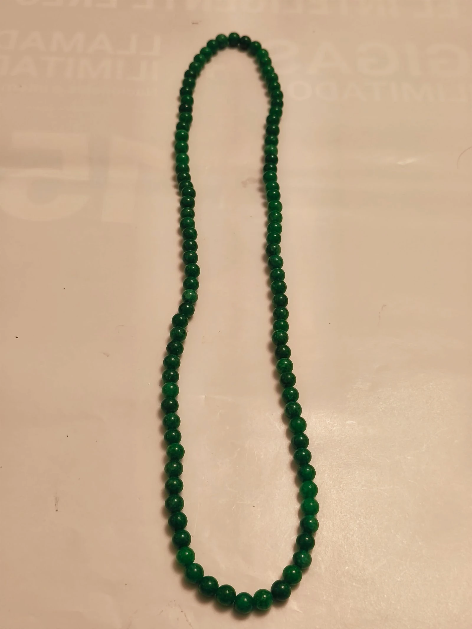 Collar jade groen met 80 centimeter – photo 14